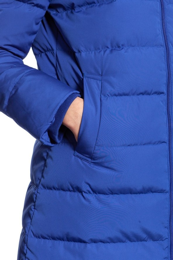 DAMSKA KURTKA ZIMOWA WRANGLER LONG PUFFER MAZARINE BLUE W4126VJ7K 112128760