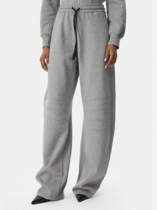 Just Cavalli Spodnie dresowe 81PAAE22 CF102 Szary Relaxed Fit