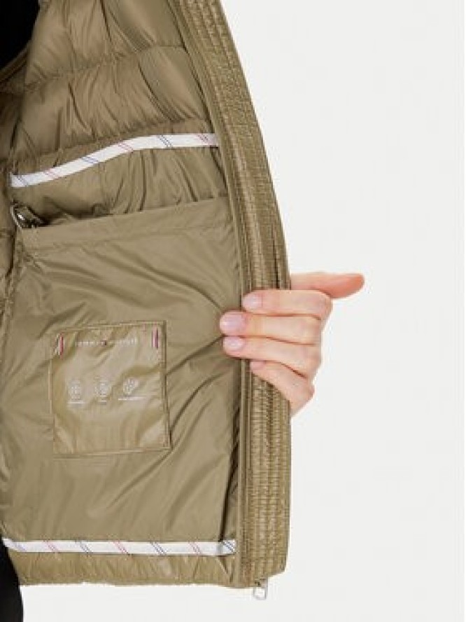 Tommy Hilfiger Kurtka puchowa WW0WW46788 Khaki Regular Fit