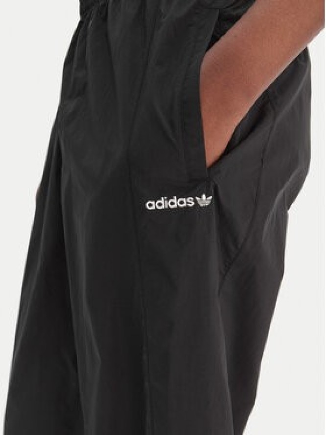 adidas Spodnie dresowe Blocked Washed KE5037 Szary Loose Fit