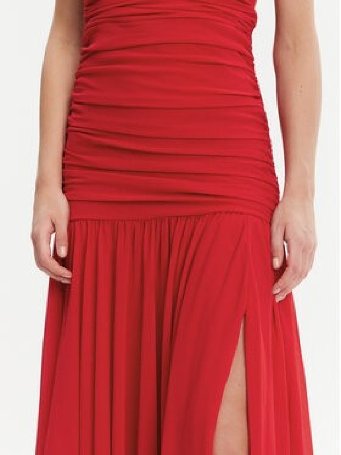 Bardot Sukienka wieczorowa 59835DB Czerwony Regular Fit
