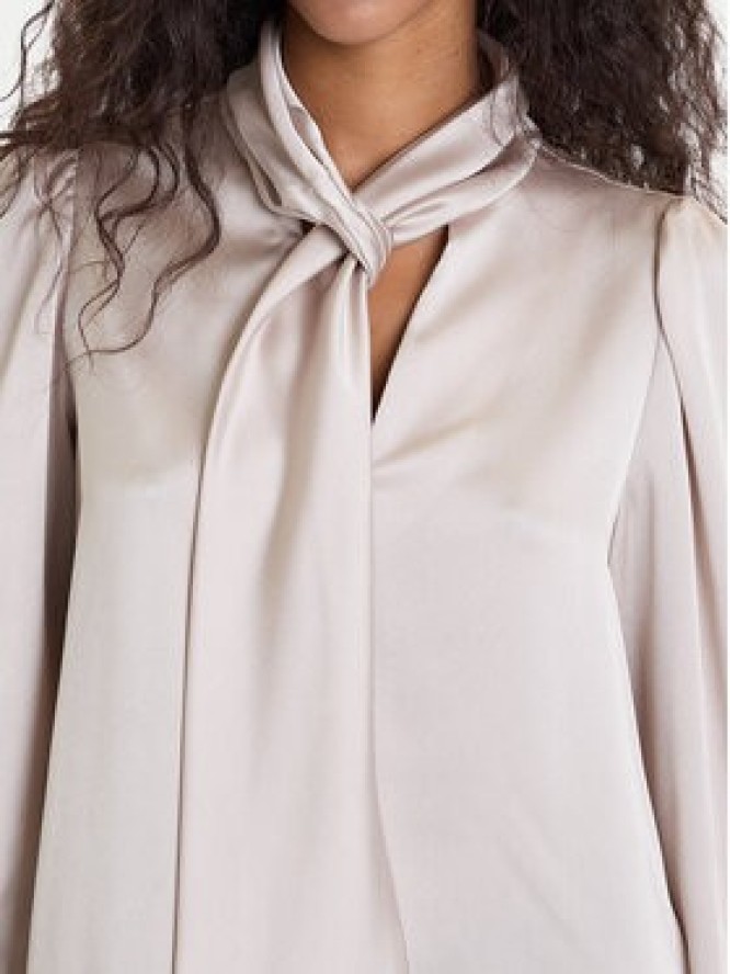 Vero Moda Bluzka Nini 10336252 Beżowy Standard Fit