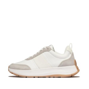 Damskie zamszowe buty sportowe FitFlop F-Mode Flow