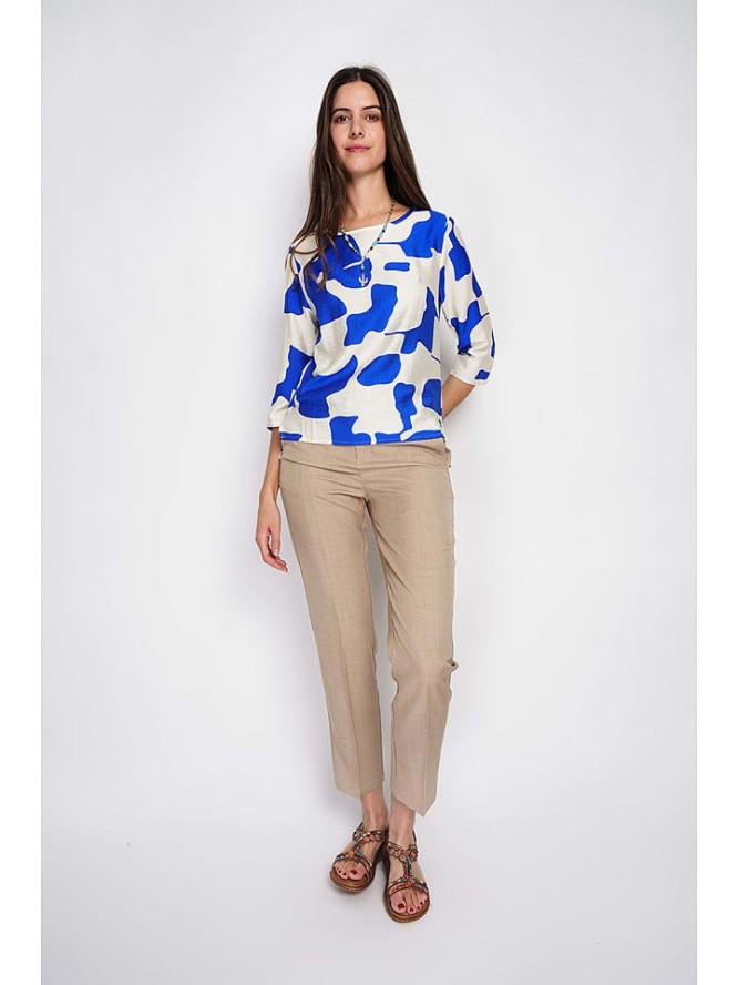 William de Faye Bluzka w kolorze niebiesko-białym rozmiar: 38