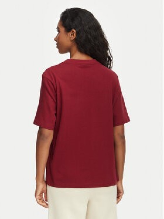Reebok T-Shirt Gisela RK25709CCW Bordowy Regular Fit