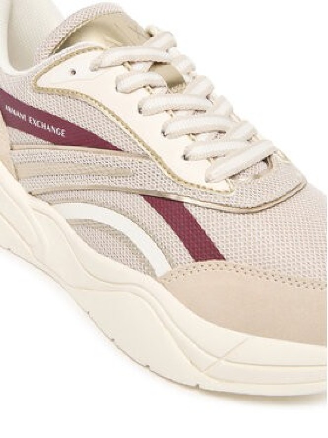 Armani Exchange Sneakersy XW001618 AF17444 MZ288 Beżowy