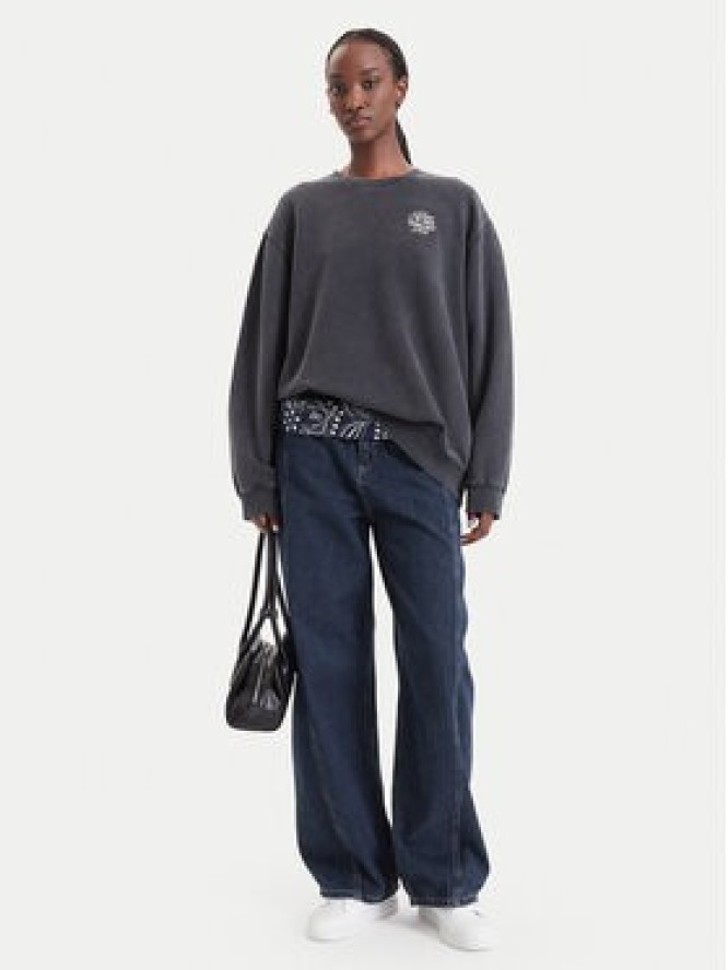 HUGO Bluza Classic Crew_B_6 50575982 Szary ciemny Relaxed Fit