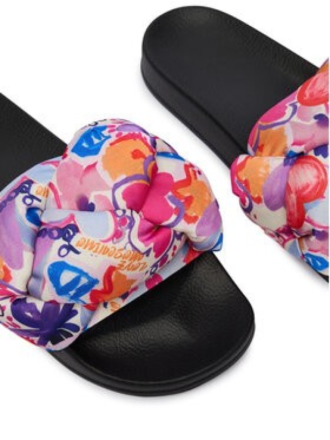 LOVE MOSCHINO Klapki JA28312G0OIW465A Kolorowy
