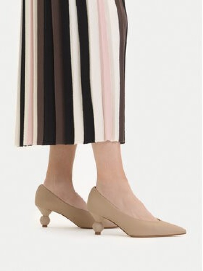 Weekend Max Mara Czółenka 2515521054600 Beżowy