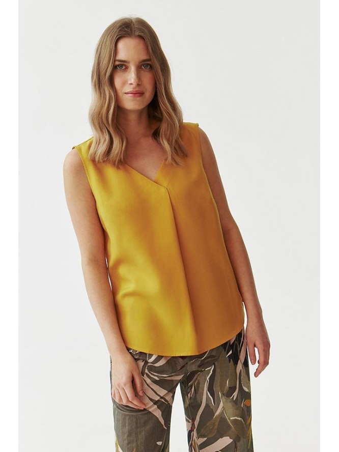 TATUUM Bluzka w kolorze żółtym rozmiar: 46