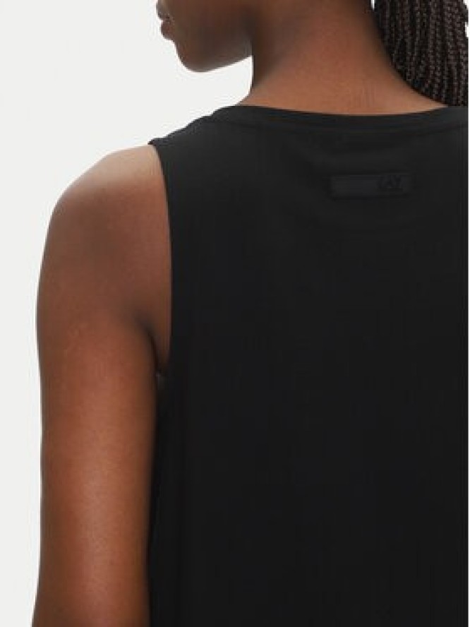 EA7 Emporio Armani Sukienka codzienna 7W000180 AF12484 UC001 Czarny Regular Fit