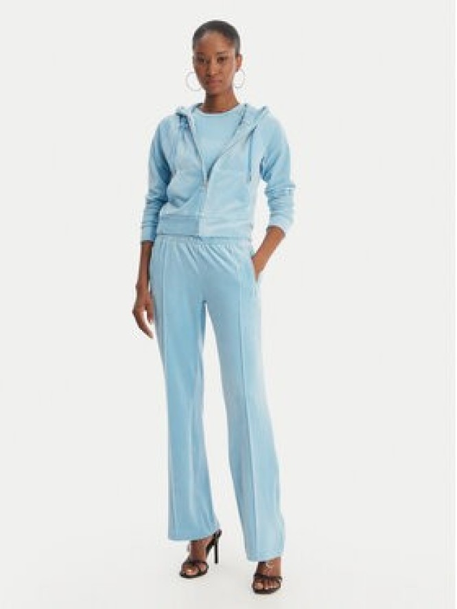 Juicy Couture Bluza Madison JCWAS126326 Błękitny Slim Fit