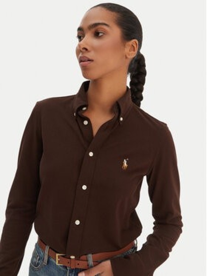 Polo Ralph Lauren Koszula 211924258501 Beżowy Slim Fit