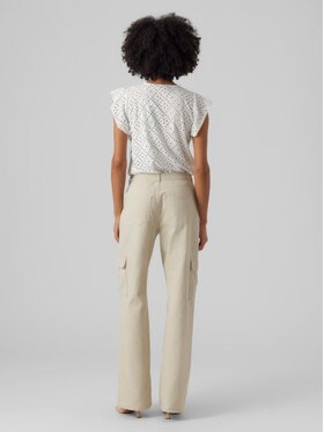 Vero Moda T-Shirt 10286067 Biały Loose Fit