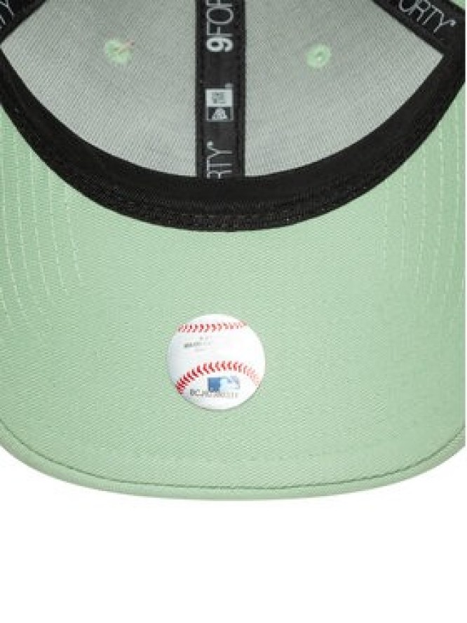 New Era Czapka z daszkiem New York Yankees Metallic 9FORTY 60667382 Zielony