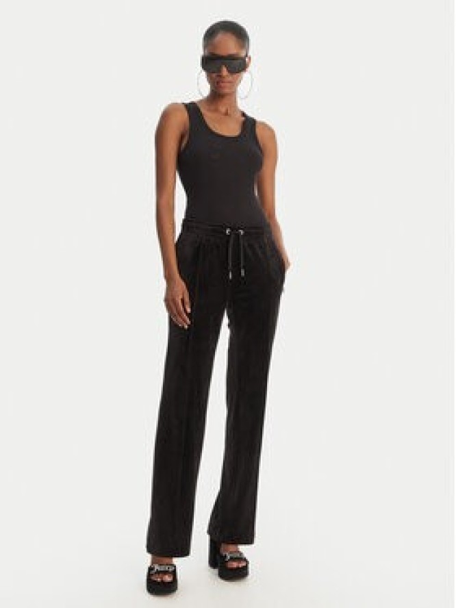 Juicy Couture Top Thin Strap JCWLV126308 Czarny Slim Fit