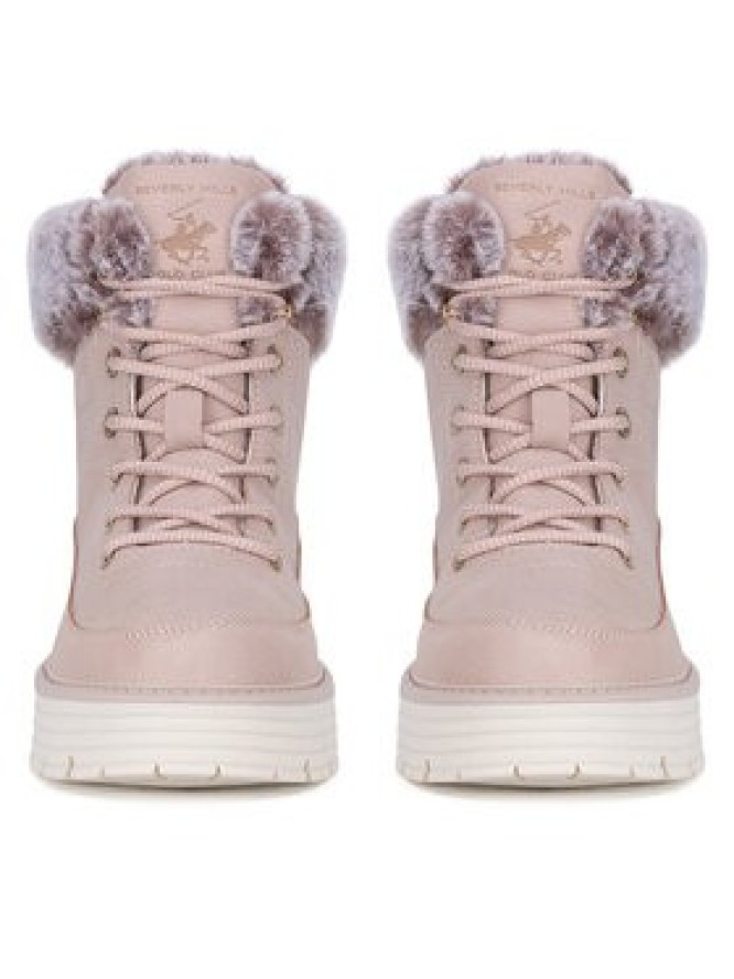 Beverly Hills Polo Club Trzewiki V12-703 Różowy