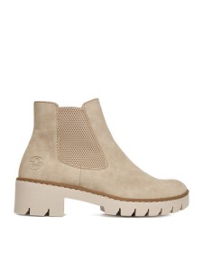 Rieker Botki X5772-60 Beżowy
