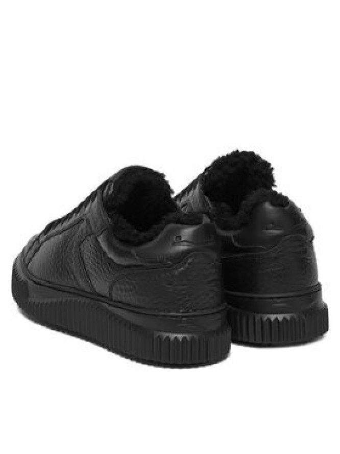 Voile Blanche Sneakersy Lipari Fur 2017113-17 Czarny