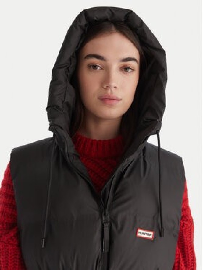 Hunter Bezrękawnik Nellie HARW0017252 Czarny Regular Fit