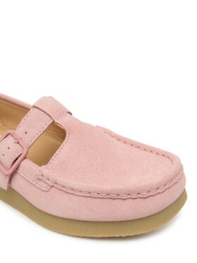 Clarks Półbuty WallabeeEVOBar 26184614 Różowy