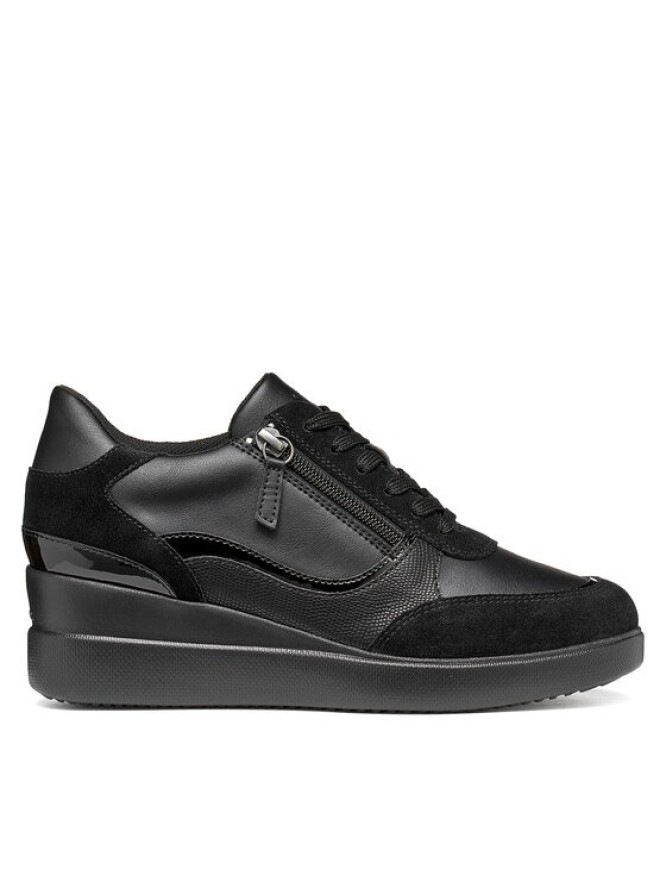Geox Sneakersy D Stardust D6630B 5422 C9999 Czarny