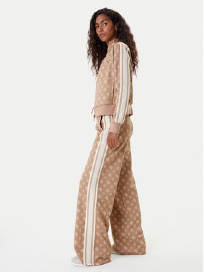 Guess Spodnie dresowe V5YB10 K0282 Brązowy Relaxed Fit