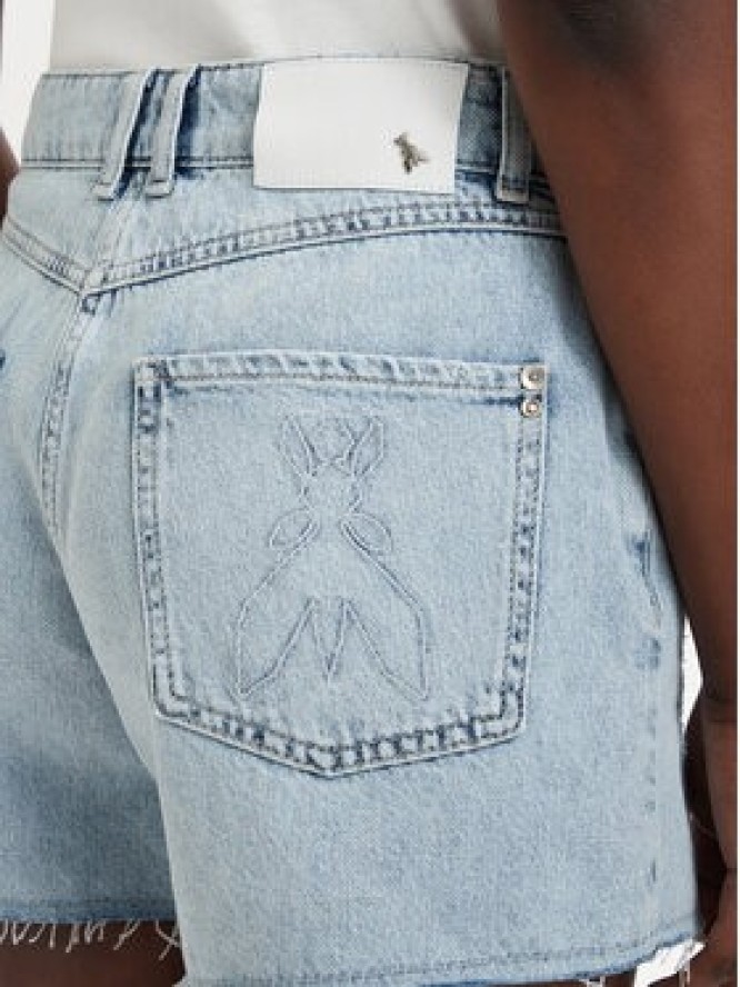 Patrizia Pepe Szorty jeansowe 2P1744/D070-CB21 Niebieski jasny Regular Fit