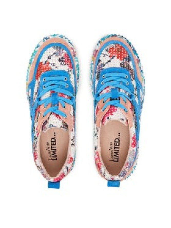 Laura Vita Sneakersy Soleno 06 Niebieski