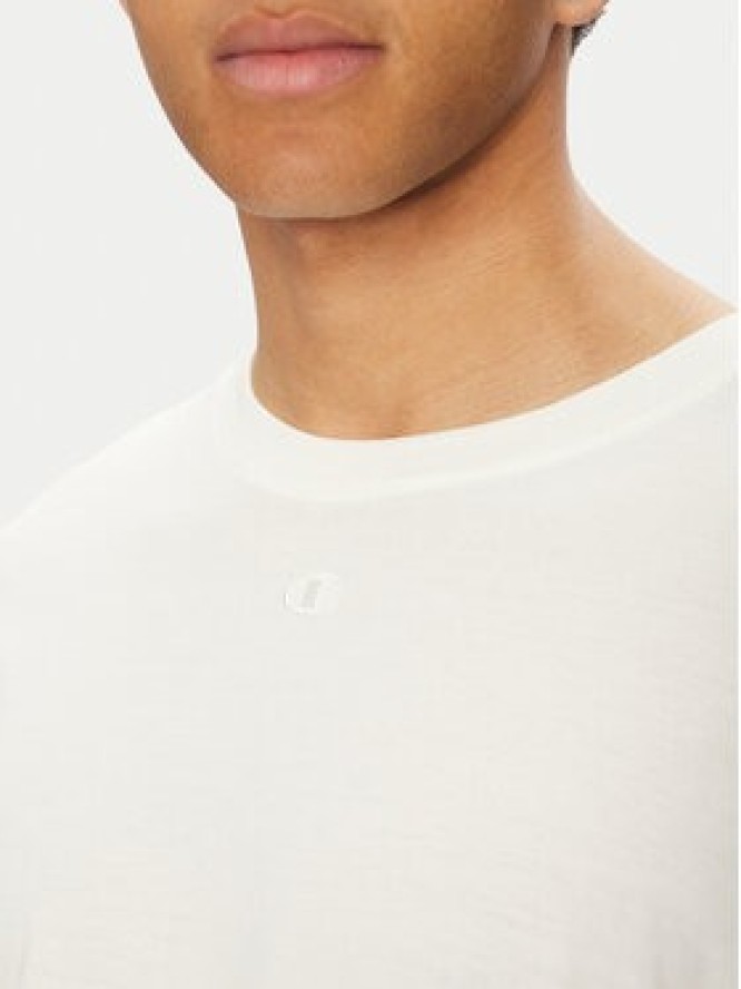 Champion T-Shirt 117537 Écru Loose Fit