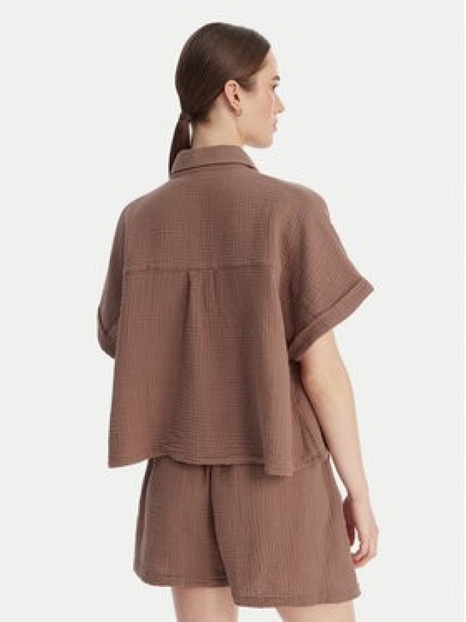 Roxy Koszula -W126-RXLST-1024-35X Brązowy Oversize