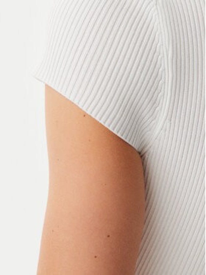 Guess Sukienka dzianinowa W5GK46 Z3L10 Écru Slim Fit