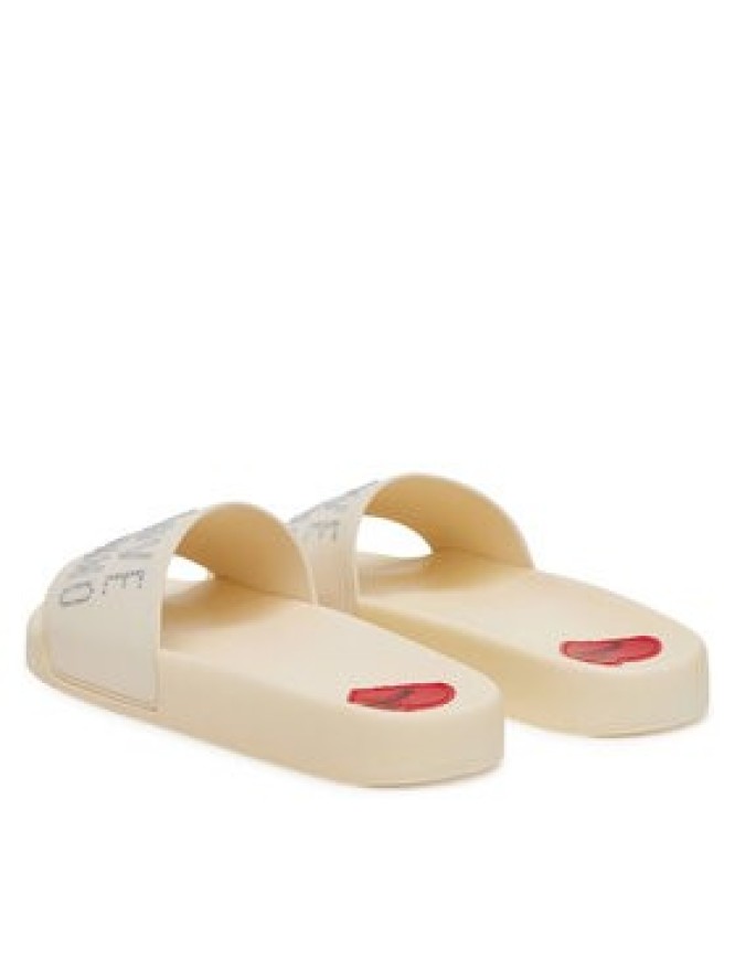 LOVE MOSCHINO Klapki JA28122G0MI13110 Écru