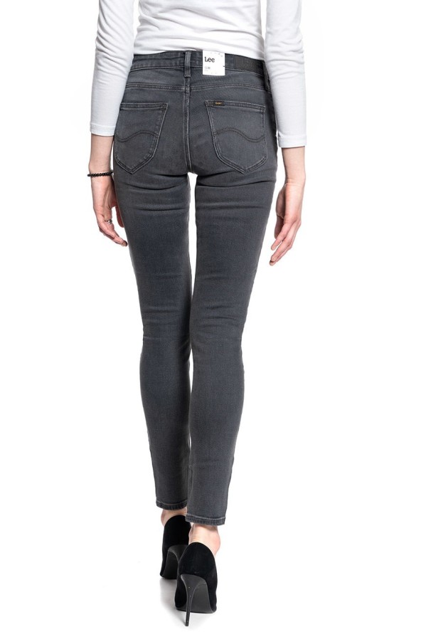 DAMSKIE SPODNIE JEANSOWE LEE ELLY BLACK FLOW L305CPRW 112105969