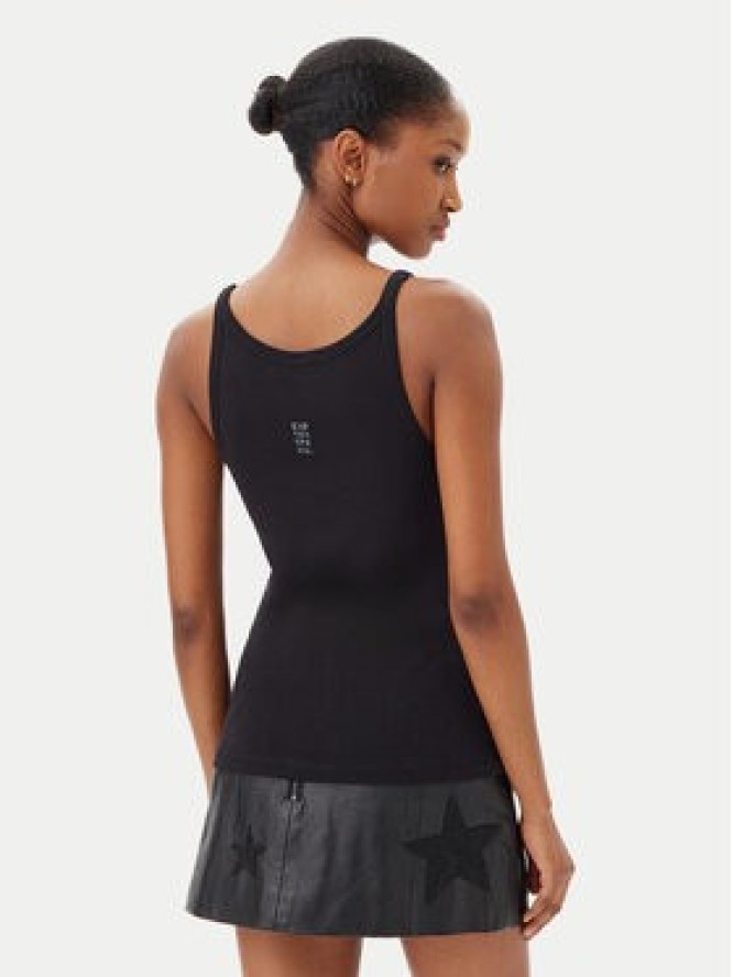 One Teaspoon Top Fine 26605 Czarny Slim Fit