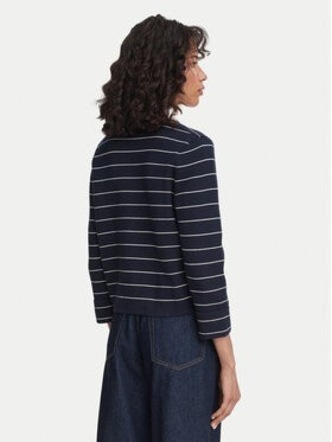 Tommy Hilfiger Kardigan WW0WW50088 Granatowy Regular Fit