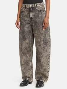 Calvin Klein Jeans Jeansy LV047H745G Brązowy Barrel Fit