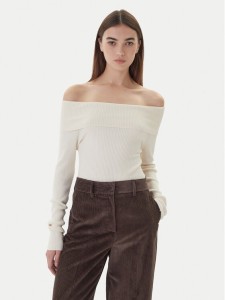 Kontatto Sweter 3M0813C Écru Regular Fit