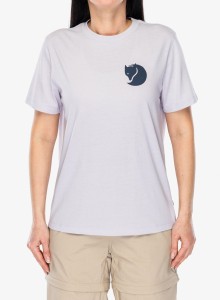 Koszulka bawełniana damska Fjallraven Fox Boxy Logo Tee