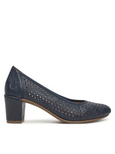 Rieker Czółenka CEO-41057-14 Granatowy