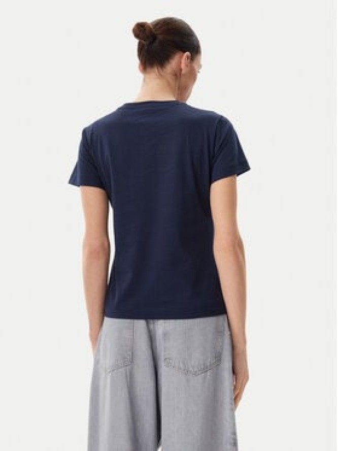PINKO T-Shirt Nambrone 103320 A2G7 Granatowy Regular Fit