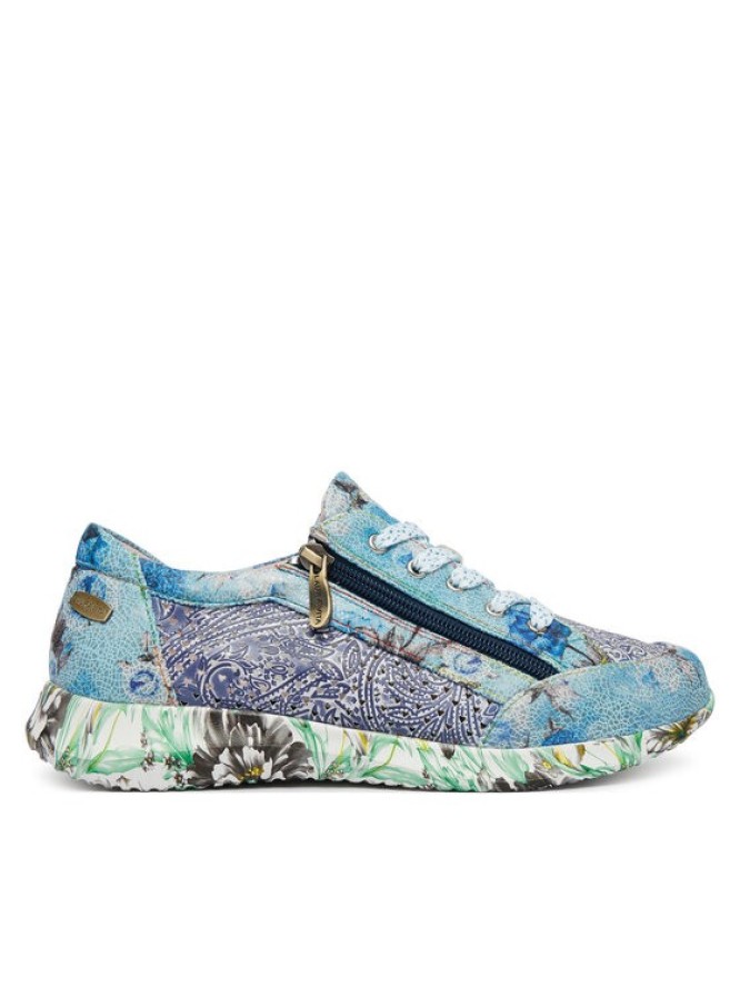 Laura Vita Sneakersy Joctao 06 Niebieski