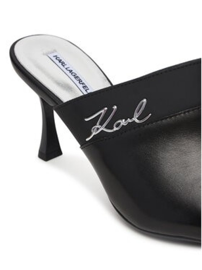 KARL LAGERFELD Klapki Sienna KL32701 Czarny