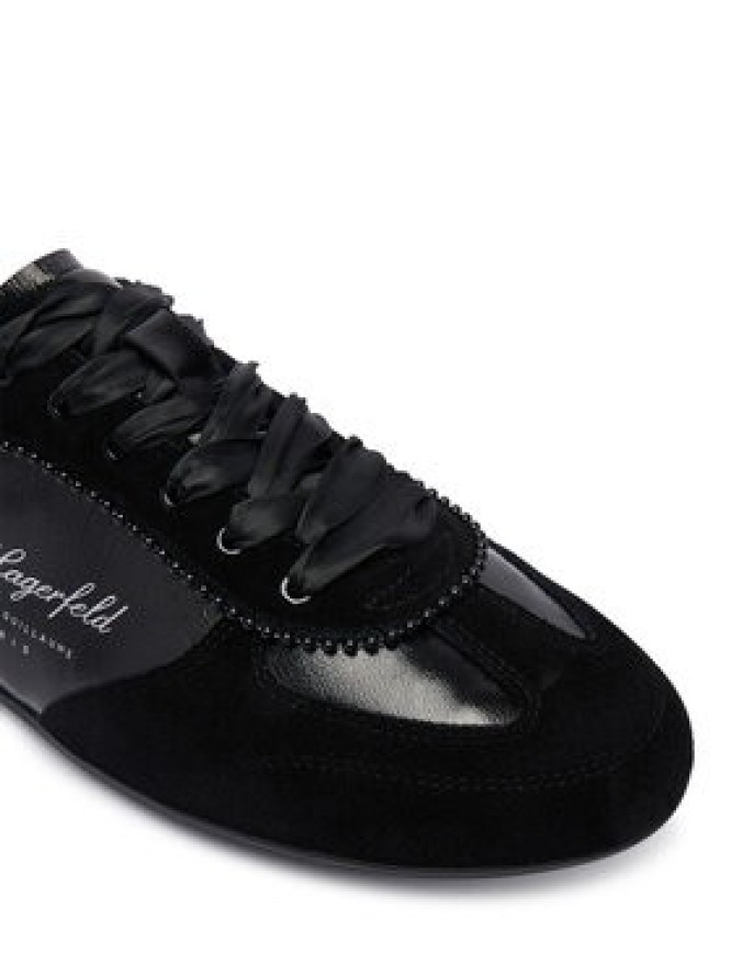 KARL LAGERFELD Sneakersy KL66125A Czarny