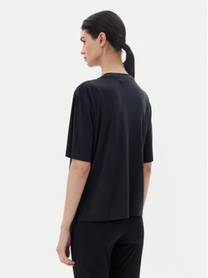 EA7 Emporio Armani T-Shirt 7W000340 AF12956 UC001 Czarny Oversize