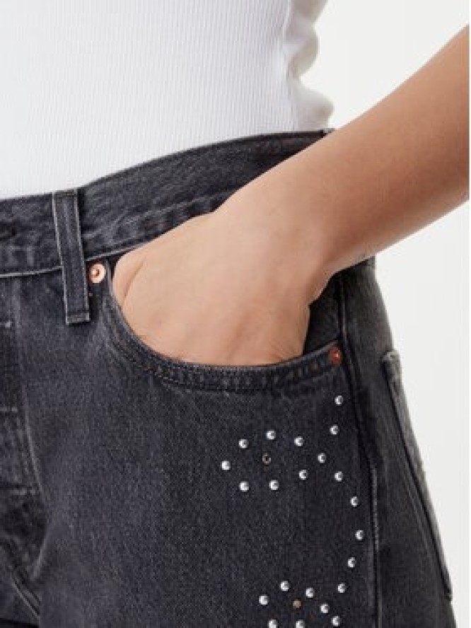 Levi's® Jeansy 501® ’90 A1959-0092 Czarny Straight Fit