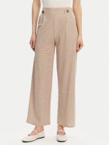 JDY Spodnie materiałowe Birdie Geggo 15320882 Beżowy Regular Fit