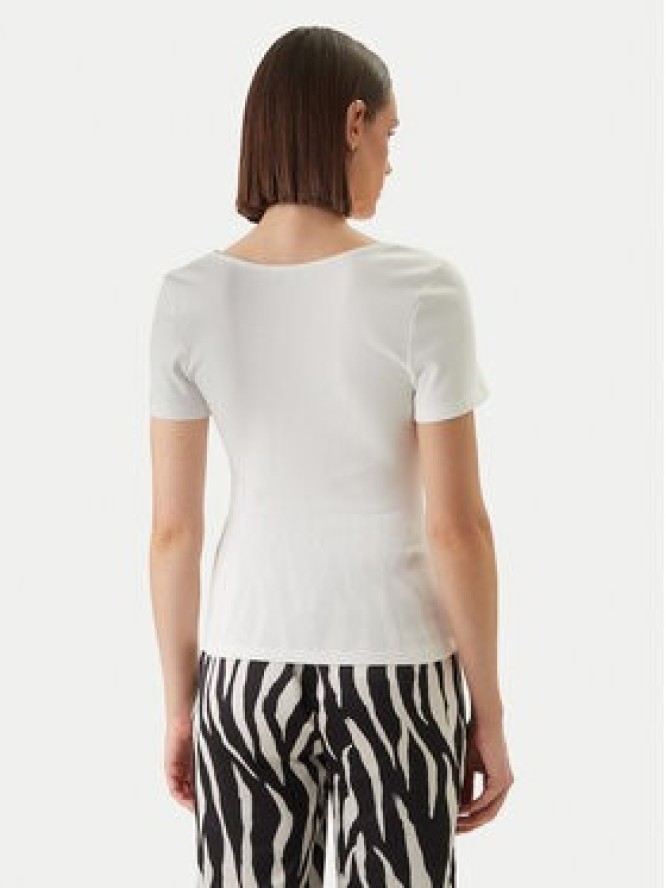 Morgan Bluzka 261-DAMOUR Biały Slim Fit