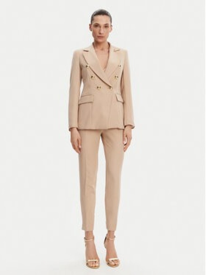 Maryley Spodnie materiałowe 25EB52Z/M24/43PG Beżowy Regular Fit