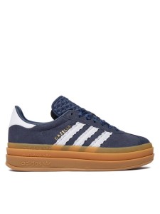 adidas Sneakersy Gazelle Bold KJ2429 Granatowy